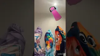 Adley s Rainbow Ghost party with pink blanket dance challenge with cousins