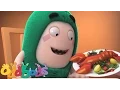 Oddbods Zee at the Restaurant