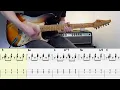 Daryl Hall & John Oates - Maneater | Guitar cover WITH TABS | + SAX SOLO/OUTRO SOLO
