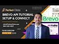 Brevo API Tutorial Connect To Webhooks Make com WordPress Elementor AnyTrack ChatGPT Setup