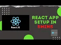 Create React App Install React
