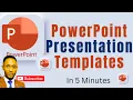 Free PowerPoint Presentation template in 5 MINUTES
