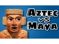 Aztec and Mayan are totally different languages Sort of