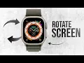 How to Rotate Apple Watch Screen tutorial