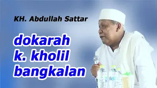 dokarah k kholil bangkalan ceramah kh abdullah sattar