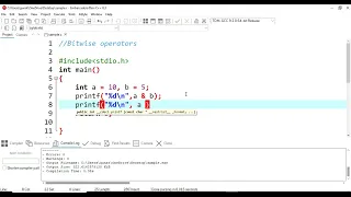 Operators C Tutorial - 6