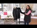 Wilson s Leather Genevieve Belted Leather Jacket on QVC