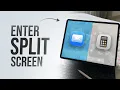 How to Enter Split Screen on iPad