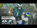 Los Angeles Rams vs Philadelphia Eagles Game Highlights Divisional Round NFL 2024 Season