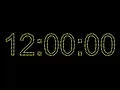 12 Hour Timer 12 Hour Countdown 12 Stunden Countdown Timer 12h timer