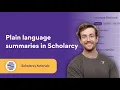 Get a plain-language summary of any paper Scholarcy s AI-powered article summarizer