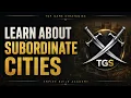 Evony Subordinate Cities Guide Buffs Mayors Debuffs