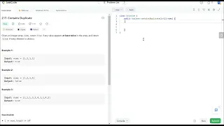 Leet Code Java Program 217 Contains Duplicate
