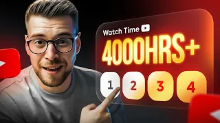 Getting 4000 Watch Hours is EASY, actually