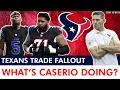 Latest Texans Rumors 3 BURNING QUESTIONS After Texans Major Trades Before NFL Free Agency