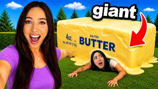 We Made the World’s BIGGEST BUTTER SQUISHY