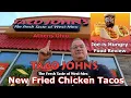 Taco John s New Fried Chicken Tacos Review Zesty Chipotle Lime Spicy Jalapeno Ranch Sauce