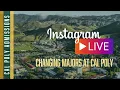 Admissions Instagram - Changing Majors at Cal Poly 2021