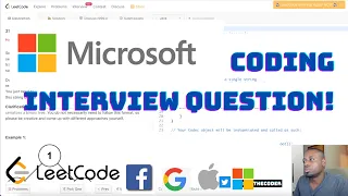 MICROSOFT Coding Interview Question - Plus One LeetCode