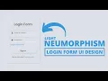 Neumorphism Login Form UI Design using HTML CSS CodingNepal