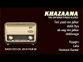 Teri yaad me jalkar dekh liya ... Naagin          ( Radio Ceylon download )