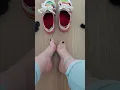 sweaty shoe and sock removal small feet bbw
