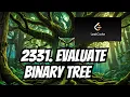 2331 Evaluate Boolean Binary Tree