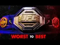 We Ranked the Worst Best UFC Champions in EVERY Single Division