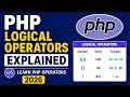 Logical Operators in PHP PHP Tutorial for Beginners 2026