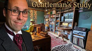 I Converted My Garage into a Victorian Dark Academia Library Full Tour