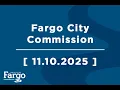 Fargo City Commission - 11 10 2025