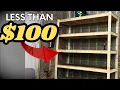 How to build a Garage Shelf EASY STRONG CHEAP
