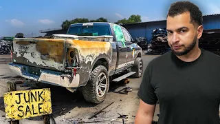 Buying (And Rebuilding) A Burnt Pickup Truck From The Junkyard