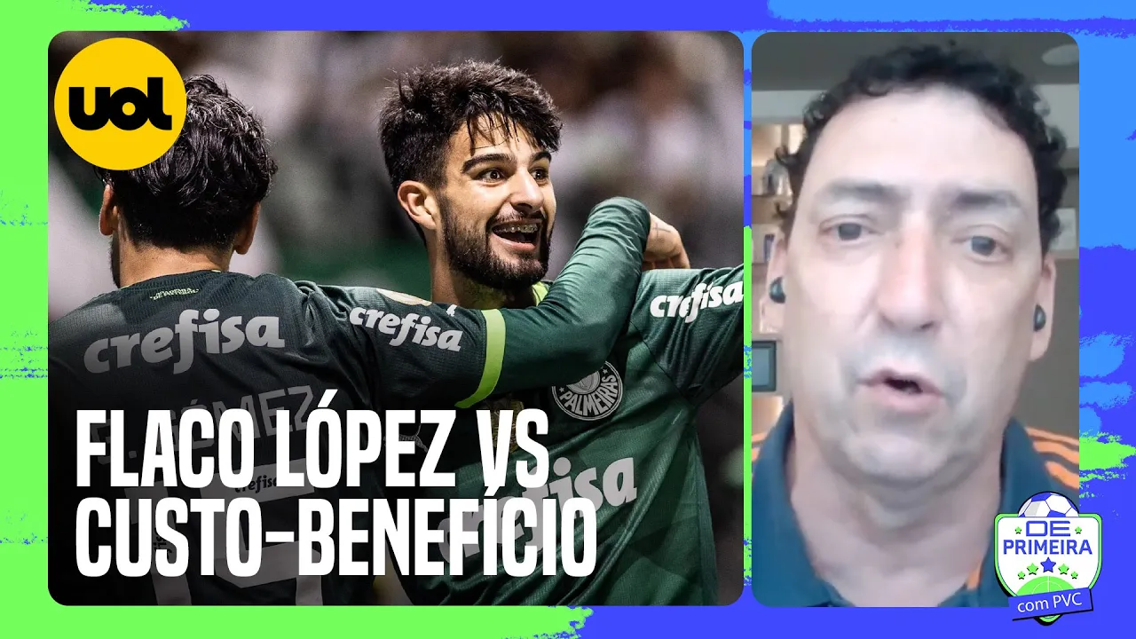 PVC: 'É COMO SE CADA GOL DE FLACO LÓPEZ PELO PALMEIRAS VALESSE R$ 2 MILHÕES'