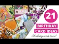 21 Birt ay Card Ideas