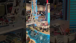 They built Halo New Alexandria City in LEGO...