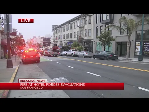 Download MP3 1 injured after fire breaks out at San Francisco hotel