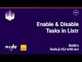 Tasks in Listr Build a Node js CLI with Ace
