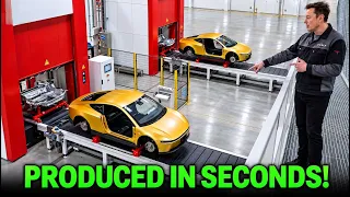NEW GIGA Press Changes Everything! Cybercab Production 7X FASTER, Welding GONE!