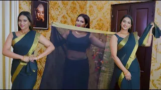  beginners saree draping tutorial perfect pleats saranya anand life style