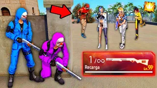 NOS RETARON A USAR LA M590 NIVEL 99 Y ESTO PASO!! 😱🔥 FREE FIRE