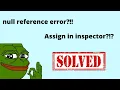 Assign a variable in inspector Unity Tip of the Day