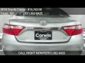 2016 Toyota Camry SE 4dr Sedan for sale in Fargo ND 58103 a