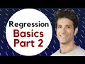 Regression II - Degrees of Freedom EXPLAINED Adjusted R-Squared