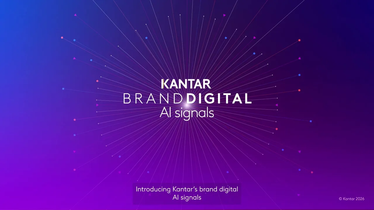 Kantar BrandDigital AI signals commercial