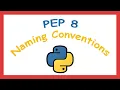 PEP8 Naming Conventions