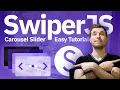 Swiper JS Tutorial Carousel Slider with SwiperJS