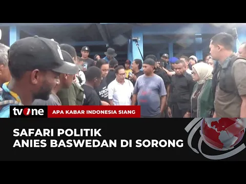 Anies Bertemu dengan Nelayan dan Pedagang Ikan di Sorong