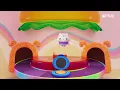 Cakey's New Friend! Baking Woofle Cones with CreamPup | GABBY'S DOLLHOUSE
