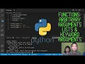 How to Code PYTHON Functions Arbitrary Argument Lists and Keyword Arguments